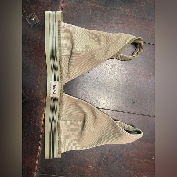 Skims Cotton Plunge Bralette - Picture 3 of 5